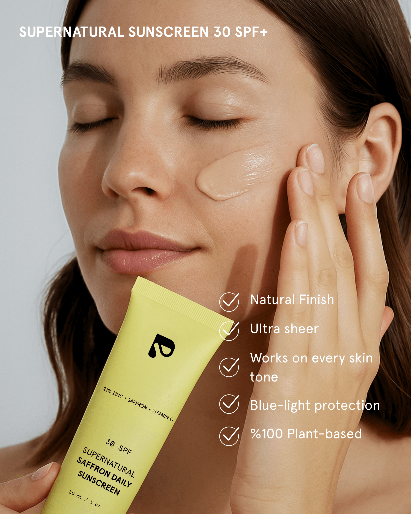 SUPERNATURAL SAFFRON DAILY SUNSCREEN